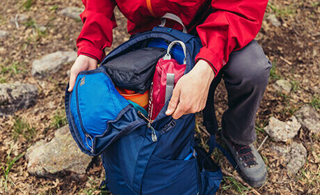 Vollständiger Zugang durch Reißverschluss in U-Form