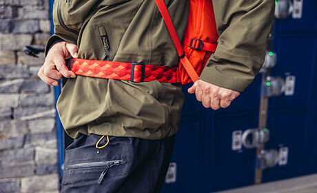 Flexibler Freeride-Hüftgurt