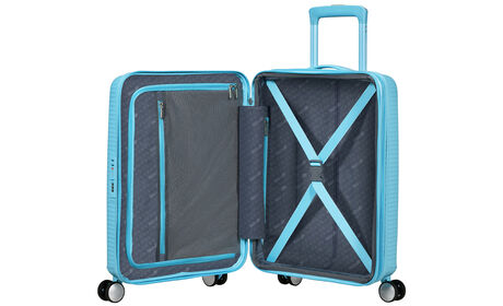 Innenorganisation mit zusätzlicher Reißverschlusstasche.