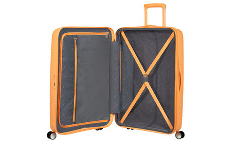 Innenorganisation mit zusätzlicher Reißverschlusstasche.