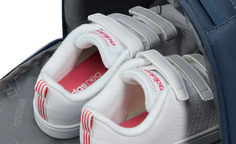 Seitentasche für Schuhe