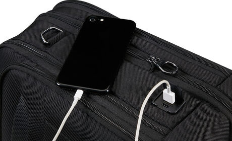 Zwei integrierte USB-Anschlüsse