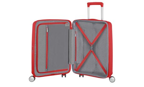 Innenorganisation mit zusätzlicher Reißverschlusstasche.