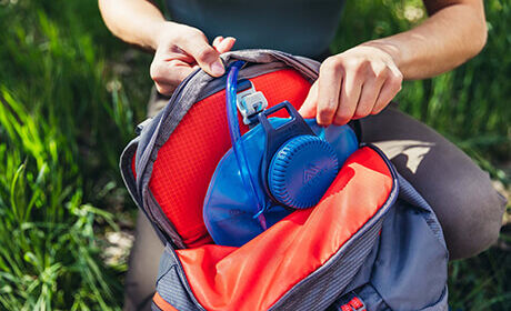 SpeedClip Verbindung mit allen Rucksäcken