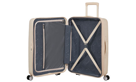 Innenorganisation mit zusätzlicher Reißverschlusstasche.