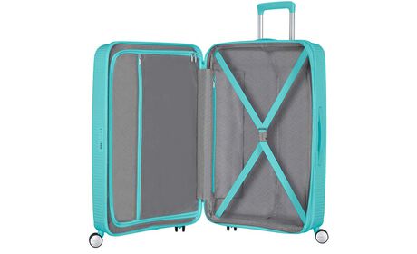 Innenorganisation mit zusätzlicher Reißverschlusstasche.