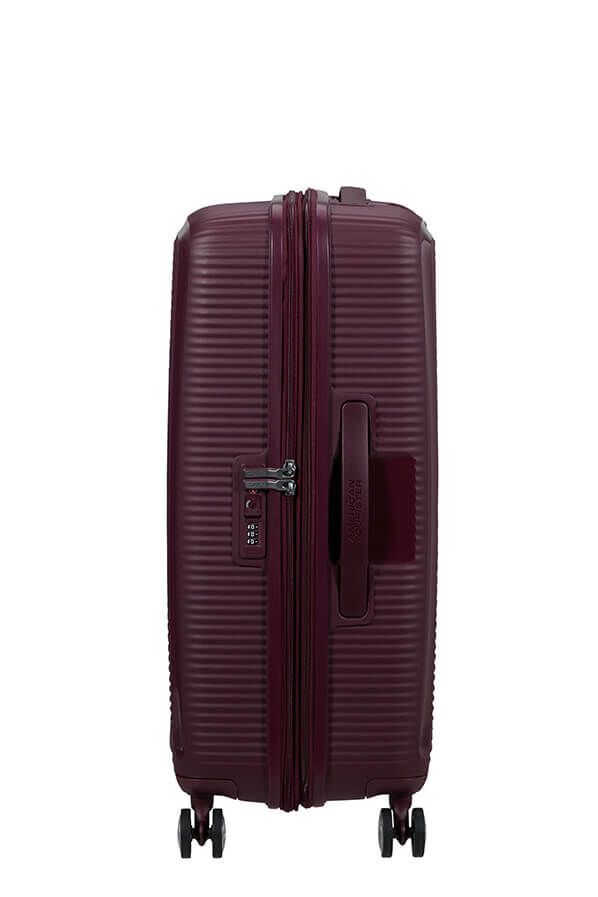 American Tourister SoundBox Spinner TSA Expandable 67cm  Wild Cherry