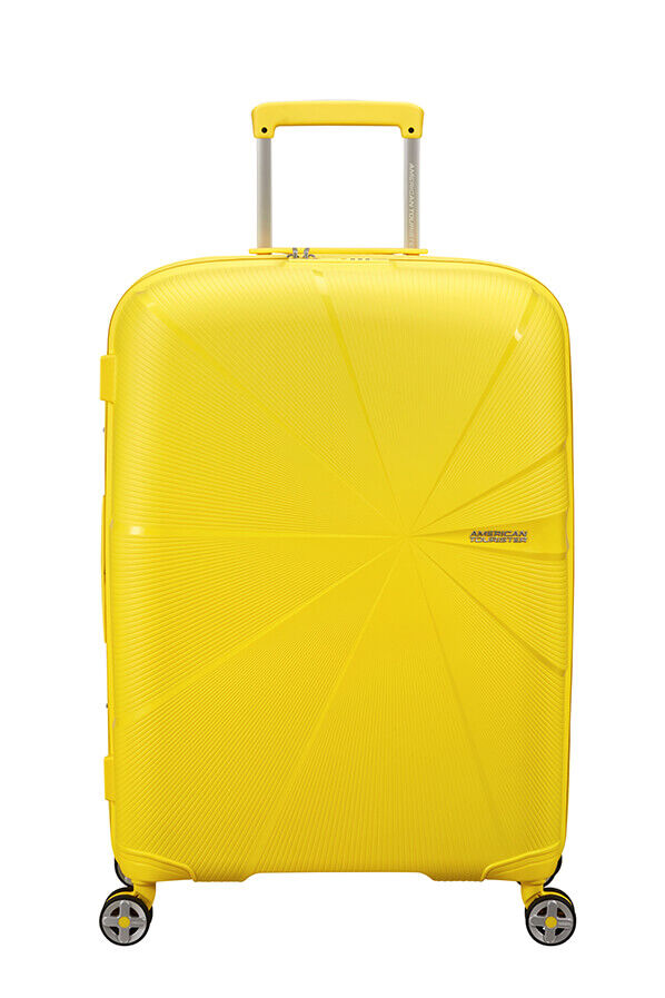 American Tourister Starvibe Spinner Expandable TSA 67cm Electric Lemon American Tourister Starvibe Spinner Expandable TSA 67cm Electric Lemon