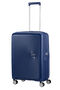 American Tourister Soundbox Spinner Expandable 67cm Midnight Navy American Tourister Soundbox Spinner Expandable 67cm Midnight Navy