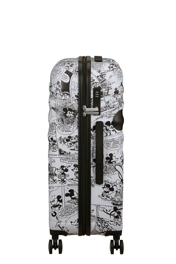 American Tourister Disney Wavebreaker Spinner TSA Disney Fl 67cm  Minnie Comics White