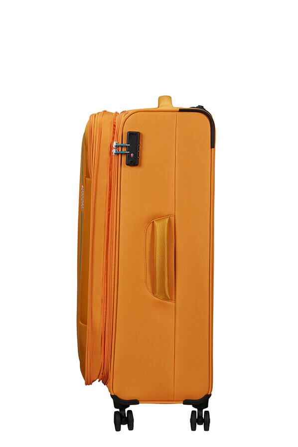 American Tourister Pulsonic Spinner Expandable 81cm  Sunset Yellow