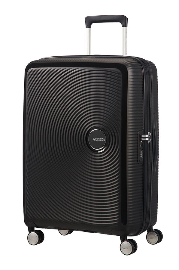 American Tourister Soundbox Spinner erweiterbar 67cm Bass Black American Tourister Soundbox Spinner erweiterbar 67cm Bass Black