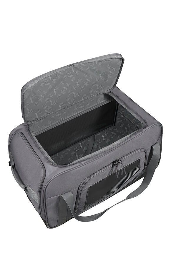 American Tourister City Racer Duffle with Wheels M  Schwarz