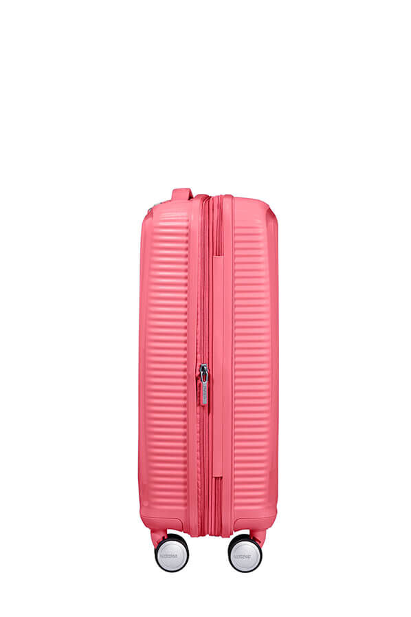 American Tourister Soundbox Spinner Expandable 55cm  Sun Kissed Coral American Tourister Soundbox Spinner Expandable 55cm  Sun Kissed Coral