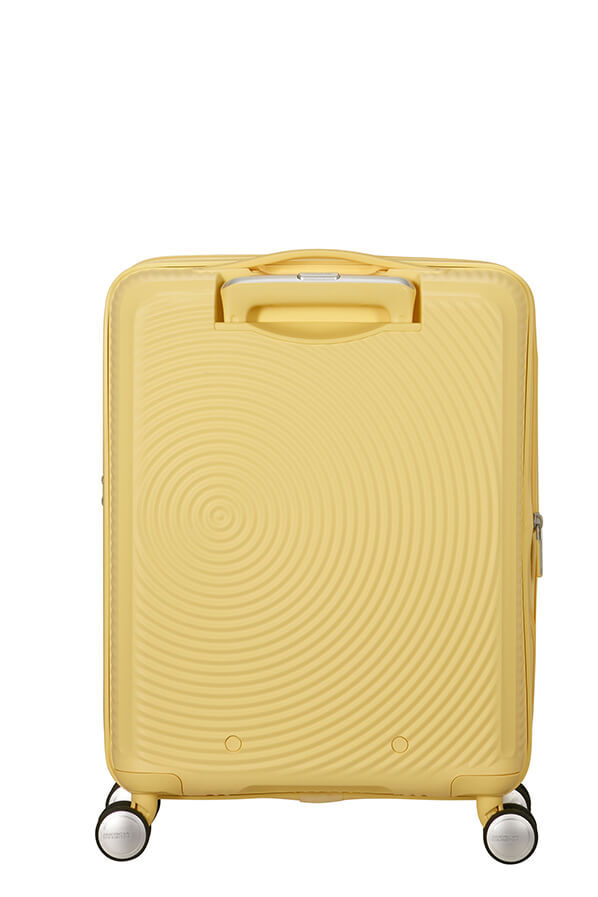 American Tourister SoundBox Spinner TSA Expandable 55cm  Pastel Yellow American Tourister SoundBox Spinner TSA Expandable 55cm  Pastel Yellow