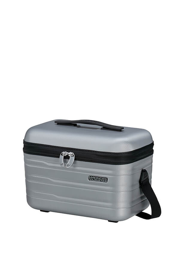 American Tourister Flashline Beauty Case  Sky Silver American Tourister Flashline Beauty Case  Sky Silver
