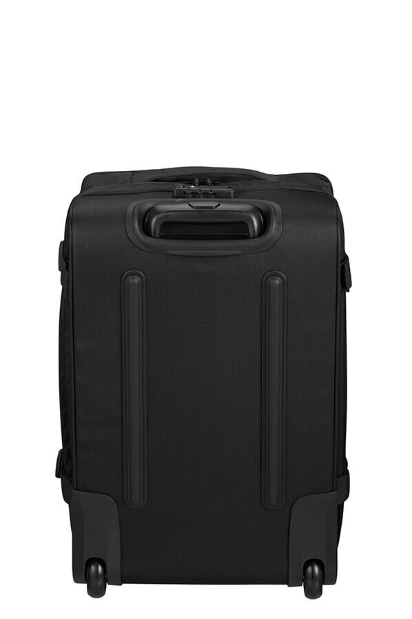 American Tourister Urban Track Duffle with Wheels S  Asphalt Black