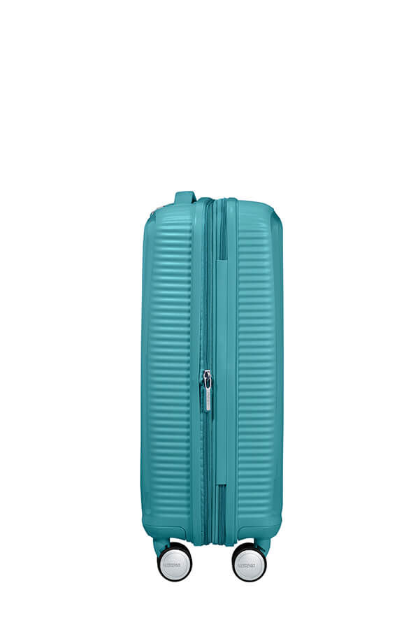 American Tourister Soundbox Spinner Expandable 55cm  Turquoise Tonic American Tourister Soundbox Spinner Expandable 55cm  Turquoise Tonic
