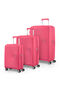 American Tourister Soundbox 3 PC Set A  Hot Pink
