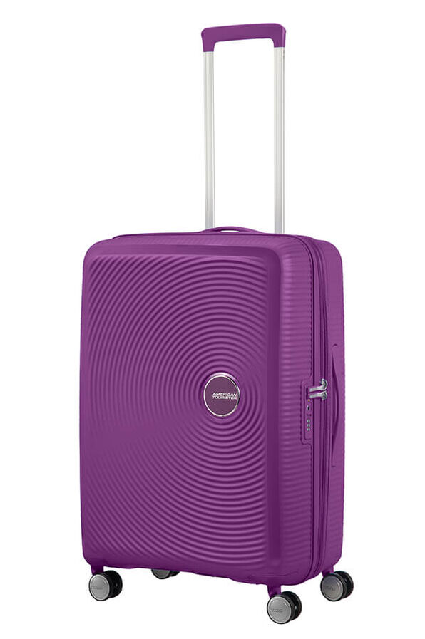 American Tourister Soundbox Spinner Expandable 67cm  Purple Orchid American Tourister Soundbox Spinner Expandable 67cm  Purple Orchid