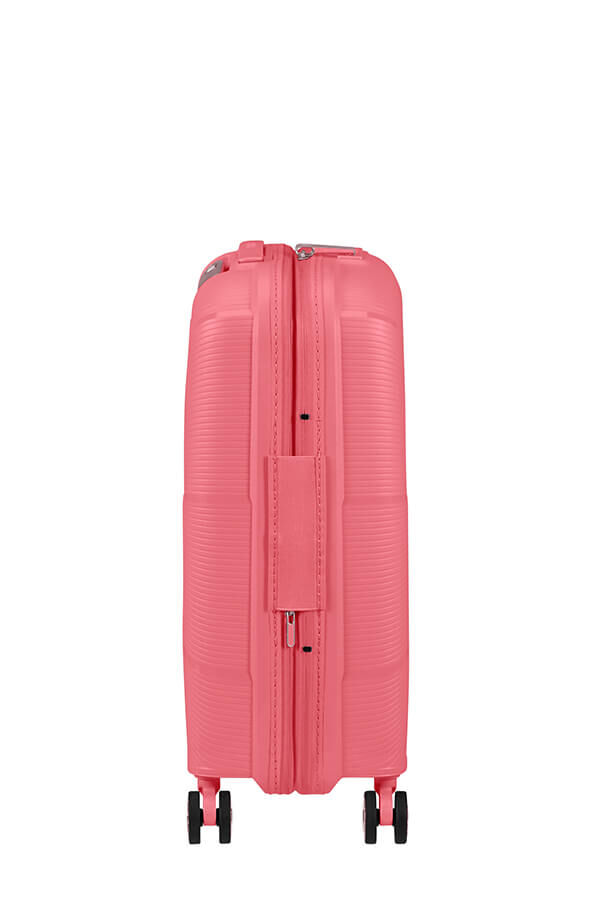American Tourister Starvibe Spinner Expandable TSA 55cm Sun Kissed Coral