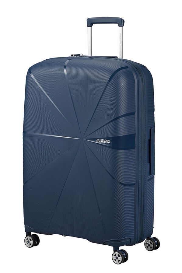 American Tourister Starvibe Spinner Expandable 77cm Navy