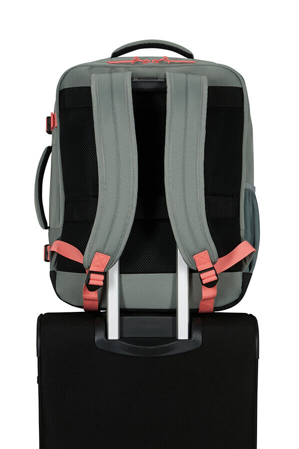 American Tourister Take2cabin Casual Backpack M  Sage/Coral