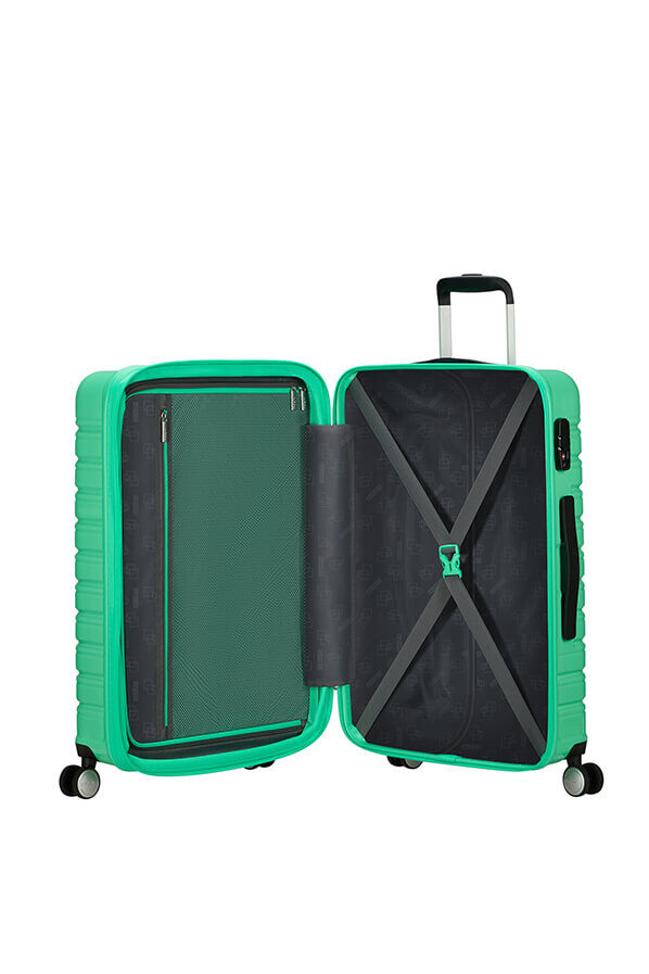 Flashline Pop Medium Check-in | American Tourister Flashline Pop Spinner Exp TSA 67cm  Light Green