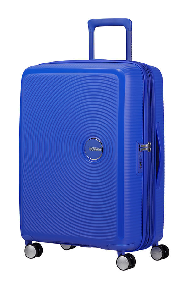 American Tourister SoundBox Spinner Expandable 67cm  Cobalt Blue