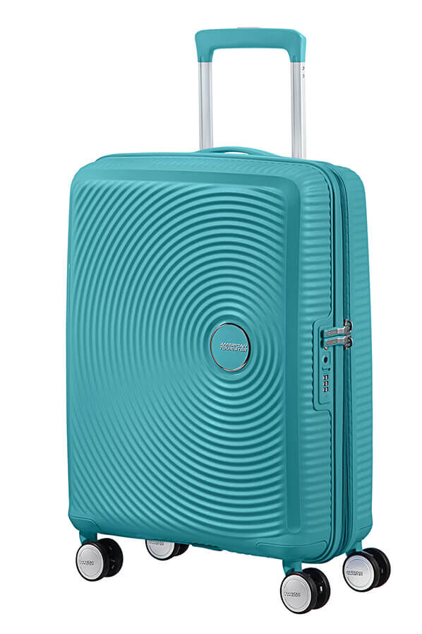 American Tourister Soundbox Spinner Expandable 55cm  Turquoise Tonic American Tourister Soundbox Spinner Expandable 55cm  Turquoise Tonic