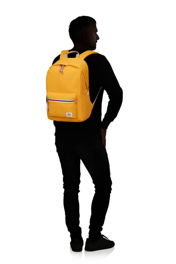 UpBeat Backpack Yellow Rolling Luggage Austria
