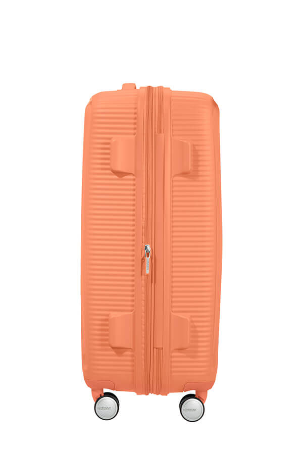 SoundBox Check-in Gr&ouml;&szlig;e M | American Tourister Soundbox Spinner TSA Expandable 67cm  Cantaloupe