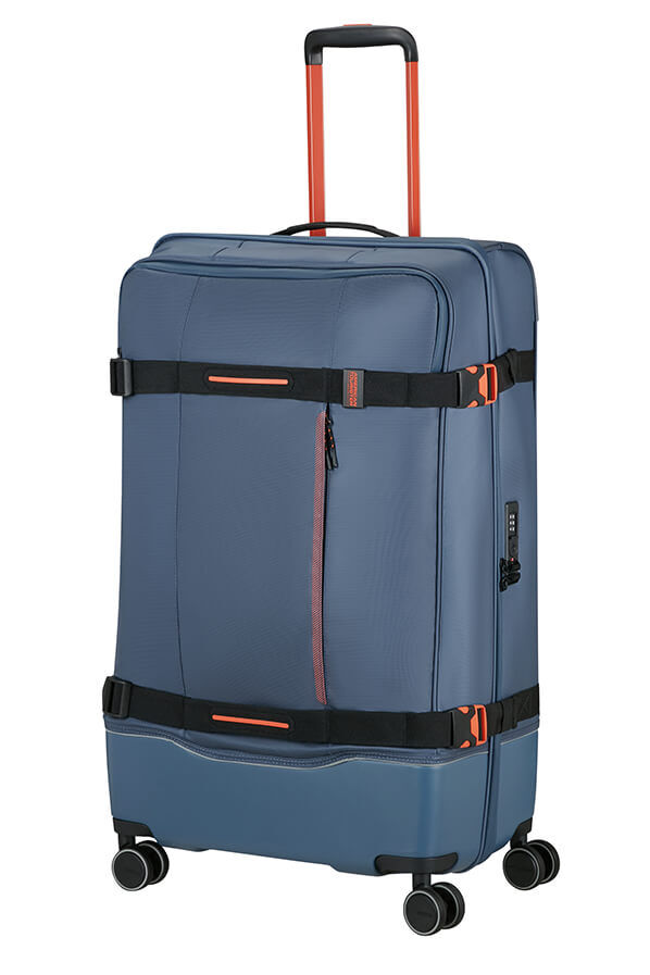 American Tourister Urban Track Spinner L TSA Coated 79cm  Navy/Orange