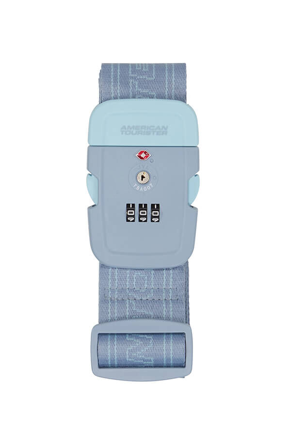 American Tourister American Tourist. Ta Luggage Belt TSA  Stone Blue/Blue