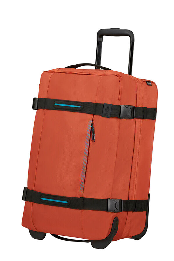 American Tourister Urban Track Duffle with Wheels S  Radiant Orange American Tourister Urban Track Duffle with Wheels S  Radiant Orange