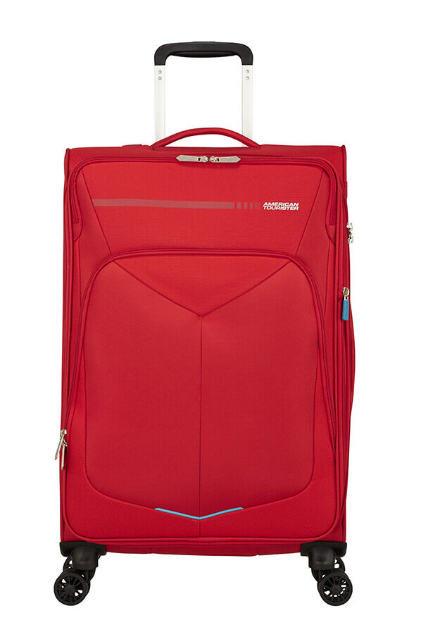 American Tourister Summerfunk Spinner Exp TSA 67cm  Rot