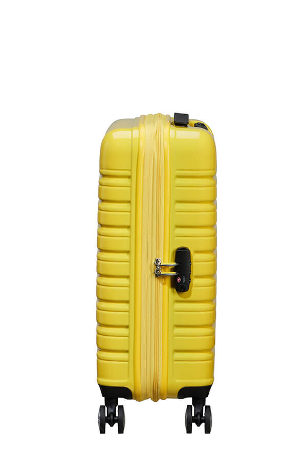 American Tourister Flashline Pop Spinner Exp TSA 55cm  Lemon Yellow American Tourister Flashline Pop Spinner Exp TSA 55cm  Lemon Yellow