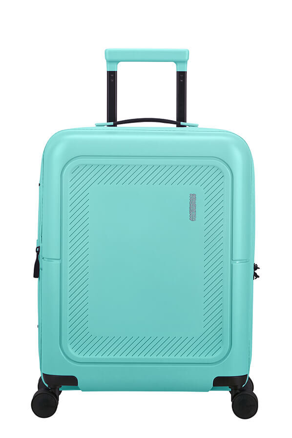 American Tourister DashPop Spinner Expandable TSA 55cm Aqua Sky