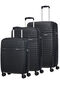 American Tourister Aero Racer 3 PC Set A  Jet Black American Tourister Aero Racer 3 PC Set A  Jet Black