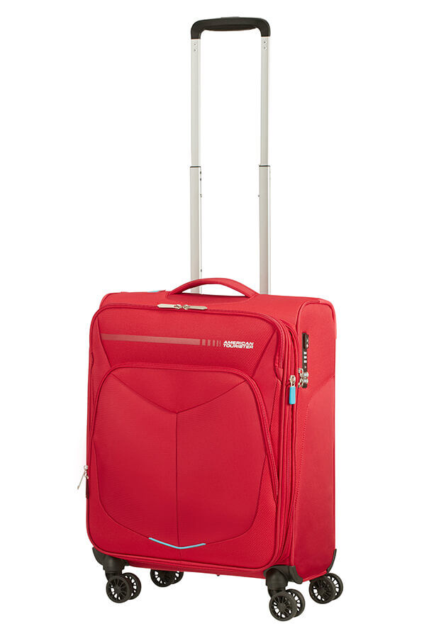 American Tourister Summerfunk Spinner Exp TSA 55cm  Red