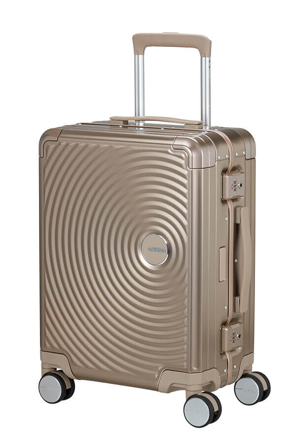 American Tourister Soundbox Alu Spinner TSA 55cm  Bronze American Tourister Soundbox Alu Spinner TSA 55cm  Bronze