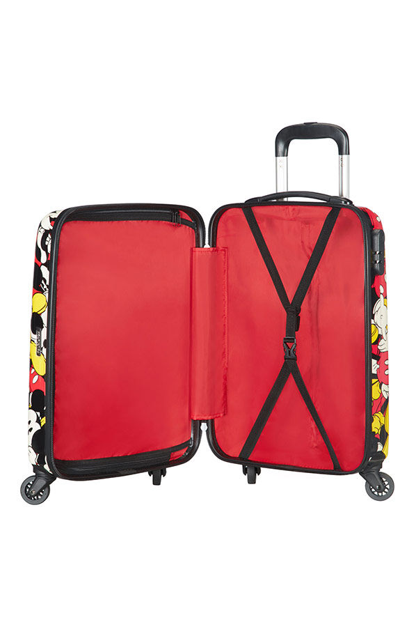 American Tourister Disney 4-wheel cabin baggage Spinner suitcase 55x35x25cm Mickey Comics