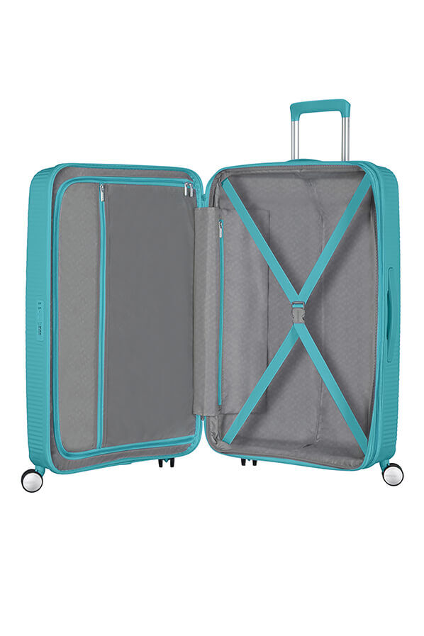 SoundBox Large Check-in Blue | Rolling Luggage Austria