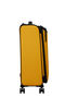 American Tourister Daring Dash Spinner Expandable TSA M  Black/Yellow