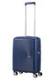 American Tourister Soundbox Spinner Expandable 55cm Midnight Navy American Tourister Soundbox Spinner Expandable 55cm Midnight Navy