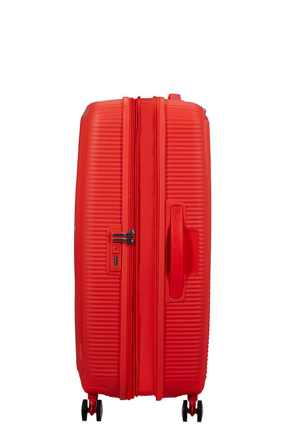 American Tourister SoundBox Spinner TSA Expandable 77cm  Neon Orange