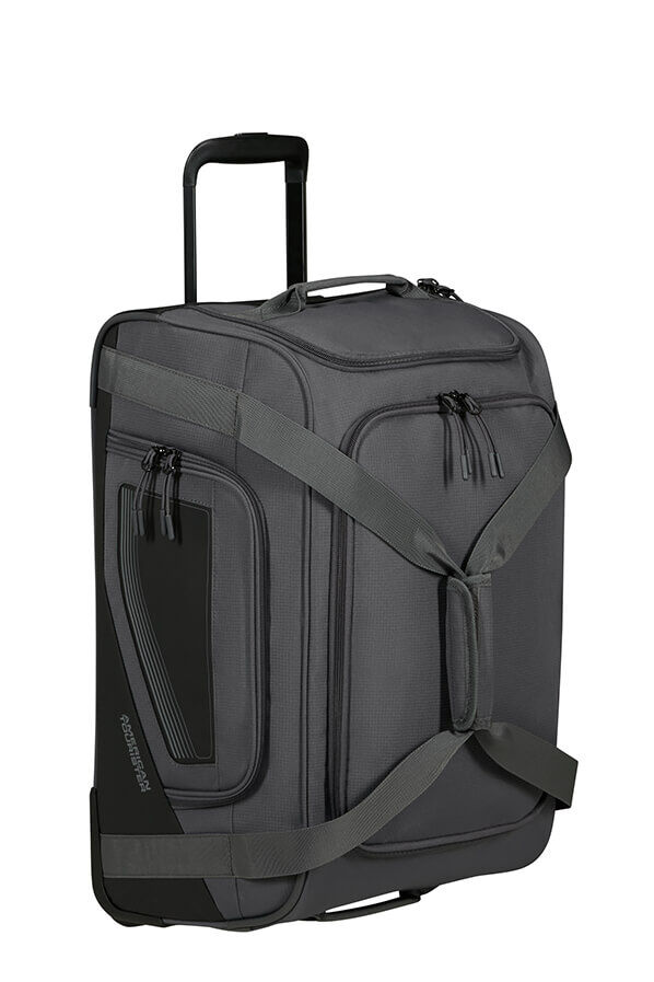 American Tourister City Racer Duffle with wheels S  Schwarz
