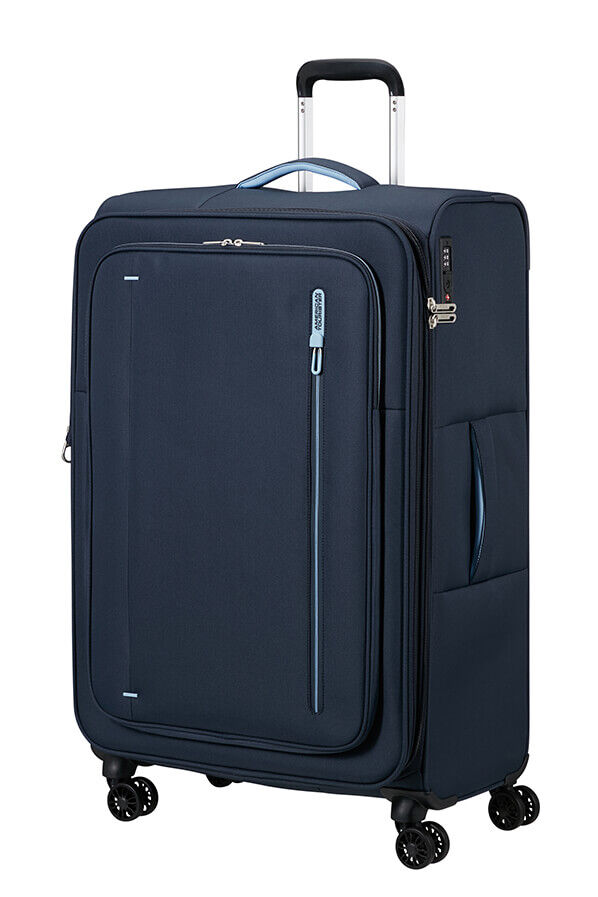 American Tourister Cloudrider Spinner EXP TSA L  Sky Navy