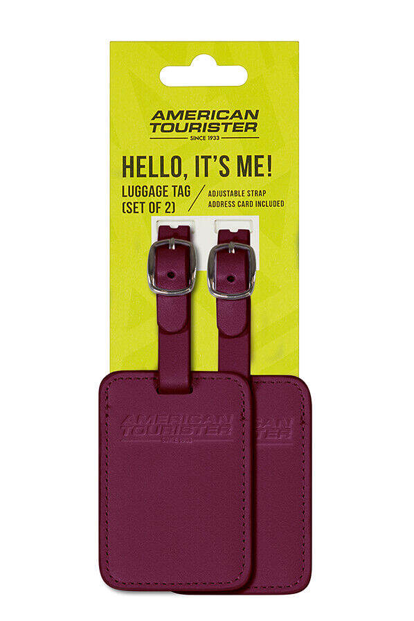 Luggage Tags Gep&auml;ckanh&auml;nger &ndash; Set aus 2 St&uuml;ck