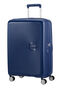 American Tourister Soundbox Spinner Expandable 67cm Midnight Navy American Tourister Soundbox Spinner Expandable 67cm Midnight Navy